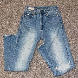 GAP Cheeky Straight Sky High Jeans 27 / 4 Long